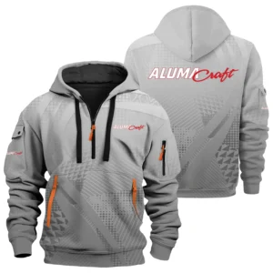 Alumacraft Exclusive Logo Performance Half Zipper Hoodie TTFSHHZ3D081907ACZ - Alumacraft Hoodie