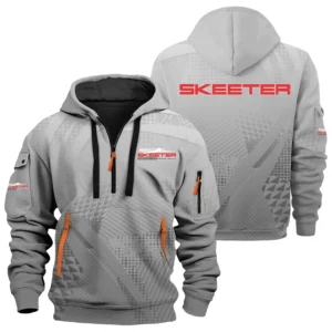 Skeeter Exclusive Logo Performance Half Zipper Hoodie TTFSHHZ3D081907STZ - Skeeter Hoodie