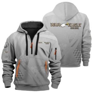 War Eagle Exclusive Logo Performance Half Zipper Hoodie TTFSHHZ3D081907WEZ - War Eagle Hoodie