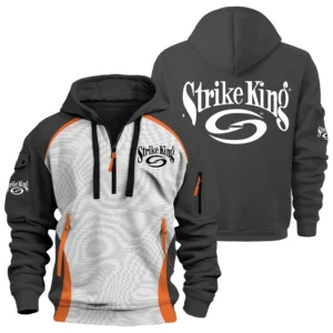 Strike King Exclusive Logo Performance Half Zipper Hoodie TTFSHHZ3D081909SKZ - Strike King Hoodie