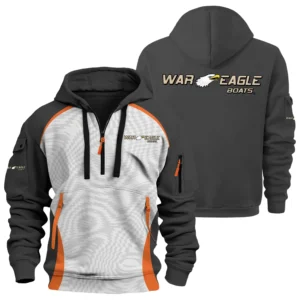War Eagle Exclusive Logo Performance Half Zipper Hoodie TTFSHHZ3D081909WEZ - War Eagle Hoodie