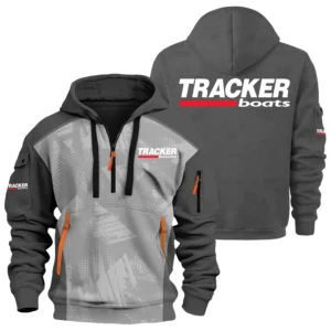 Tracker Exclusive Logo Performance Half Zipper Hoodie TTFSHHZ3D081910TRZ - Tracker Hoodie