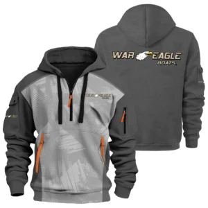 War Eagle Exclusive Logo Performance Half Zipper Hoodie TTFSHHZ3D081910WEZ - War Eagle Hoodie