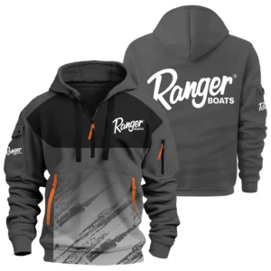 Ranger Exclusive Logo Performance Half Zipper Hoodie TTFSHHZ3D0819A04RBZ - Ranger Hoodie