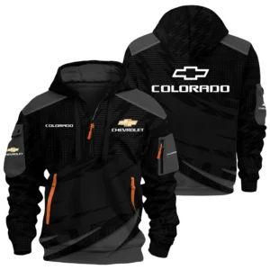 Chevrolet Colorado Trail Boss Exclusive Logo Performance Half Zipper Hoodie CARHHZ110611CCTZ - Chevrolet Colorado Trail Boss Hoodie