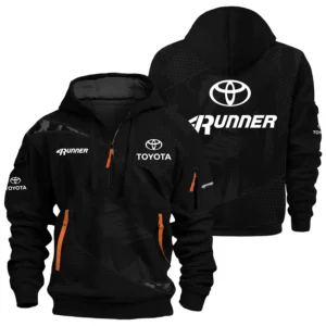 Toyota 4Runner Exclusive Logo Performance Half Zipper Hoodie CARHHZ110612T4RZ - Toyota 4Runner Hoodie