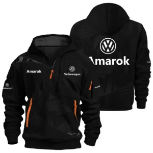 Volkswagen Amarok Exclusive Logo Performance Half Zipper Hoodie CARHHZ110612VKAZ - Volkswagen Amarok Hoodie