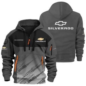 Chevrolet Silverado Trail Boss Exclusive Logo Performance Half Zipper Hoodie CARNHHZ110604CSTZ - Chevrolet Silverado Trail Boss Hoodie