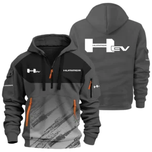 Hummer EV Exclusive Logo Performance Half Zipper Hoodie CARNHHZ110604HHEZ - Hummer EV Hoodie