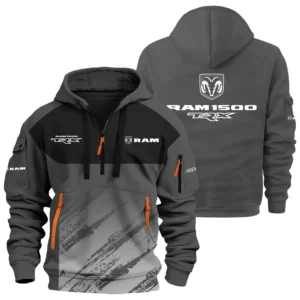 Ram 1500 TRX Exclusive Logo Performance Half Zipper Hoodie CARNHHZ110604RTRZ - Ram 1500 TRX Hoodie