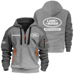 Land Rover Defender Exclusive Logo Performance Half Zipper Hoodie CARNHHZ110605LRDZ - Land Rover Defender Hoodie