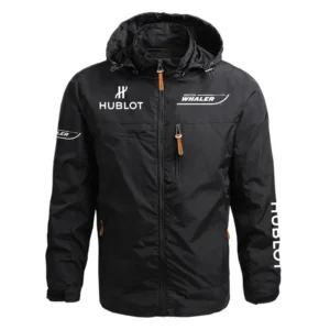 Boston Whaler Hublot Exclusive Logo Performance Waterproof Outdoor Jacket Detachable Hood HCPDJH611BWHB - Boston Whaler Hublot Gift
