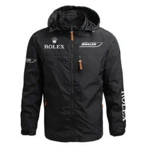 Boston Whaler Rolex Exclusive Logo Performance Waterproof Outdoor Jacket Detachable Hood HCPDJH611BWRL - Boston Whaler Rolex Gift