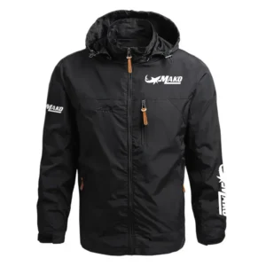 Mako Exclusive Logo Performance Waterproof Outdoor Jacket Detachable Hood HCPDJH611MAZ - Mako Boat Gift