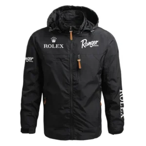 Ranger Rolex Exclusive Logo Performance Waterproof Outdoor Jacket Detachable Hood HCPDJH611RBRL - Ranger Rolex Gift