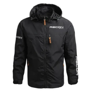 Recon Exclusive Logo Performance Waterproof Outdoor Jacket Detachable Hood HCPDJH611RCZ - Recon Boat Gift