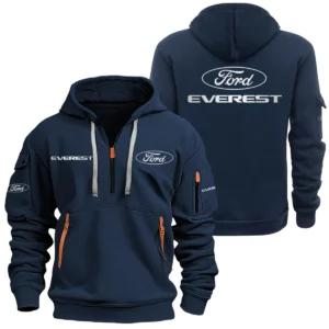 Ford Everest Half Zipper Hoodie HTHHZF1EVE - Ford Everest Hoodie