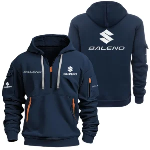 Suzuki Balenno Half Zipper Hoodie HTHHZSZBLN - Suzuki Balenno Hoodie