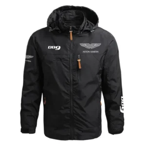 Aston Martin DB9 Performance Waterproof Outdoor Jacket Detachable Hood Windbreaker HTWOJAMDB9 - Aston Martin Jacket