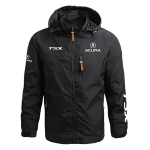 Acura TSX Performance Waterproof Outdoor Jacket Detachable Hood Windbreaker HTWOJARTSX - Acura Jacket