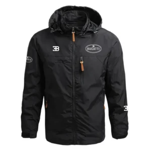 Bugatti Veyron Performance Waterproof Outdoor Jacket Detachable Hood Windbreaker HTWOJBGVRO - Bugatti Jacket