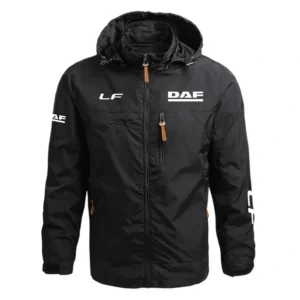 DAF LF Performance Waterproof Outdoor Jacket Detachable Hood Windbreaker HTWOJDALF - DAF Jacket