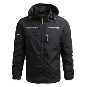 Dodge Durango Performance Waterproof Outdoor Jacket Detachable Hood Windbreaker HTWOJDDDUR - Dodge Jacket