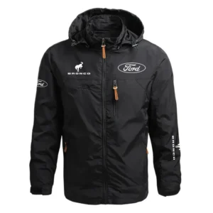 Ford Bronco Performance Waterproof Outdoor Jacket Detachable Hood Windbreaker HTWOJF1BRO - Ford Jacket