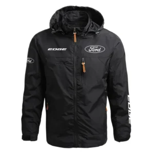 Ford Edge Performance Waterproof Outdoor Jacket Detachable Hood Windbreaker HTWOJF1EDG - Ford Jacket