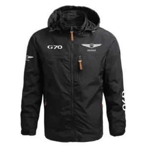Genesis G70 Performance Waterproof Outdoor Jacket Detachable Hood Windbreaker HTWOJGNG70 - Genesis Jacket