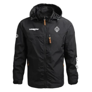 International Lonestar Performance Waterproof Outdoor Jacket Detachable Hood Windbreaker HTWOJINLO - International Trucks Jacket
