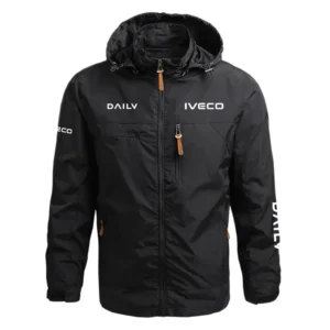IVECO Daily Performance Waterproof Outdoor Jacket Detachable Hood Windbreaker HTWOJIVDAI - IVECO Jacket