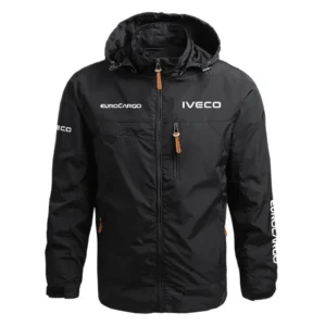 IVECO Eurocargo Performance Waterproof Outdoor Jacket Detachable Hood Windbreaker HTWOJIVEURO - IVECO Jacket