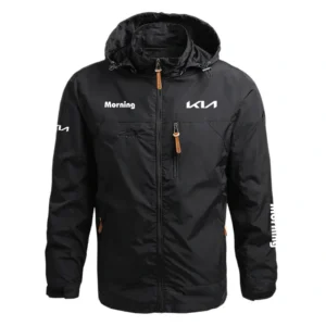 Kia Morning Performance Waterproof Outdoor Jacket Detachable Hood Windbreaker HTWOJKIAMOR - KIA Jacket