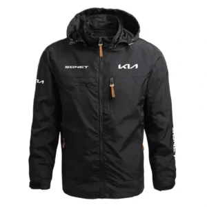 Kia Sonet Performance Waterproof Outdoor Jacket Detachable Hood Windbreaker HTWOJKIASON - KIA Jacket