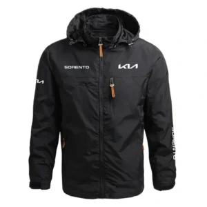Kia Sorento Performance Waterproof Outdoor Jacket Detachable Hood Windbreaker HTWOJKIASOR - KIA Jacket
