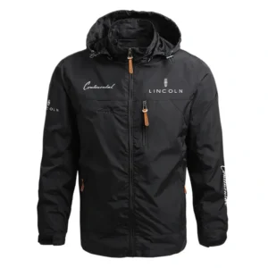 Lincoln Continental Performance Waterproof Outdoor Jacket Detachable Hood Windbreaker HTWOJLCCON - Lincoln Jacket