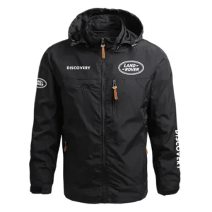 Land Rover Discovery Performance Waterproof Outdoor Jacket Detachable Hood Windbreaker HTWOJLRDIS - Land Rover Jacket
