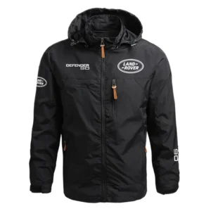 Land Rover Defender 90 Performance Waterproof Outdoor Jacket Detachable Hood Windbreaker HTWOJLRL90 - Land Rover Jacket