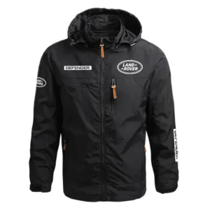Land Rover Defender Performance Waterproof Outdoor Jacket Detachable Hood Windbreaker HTWOJLRLRD - Land Rover Jacket