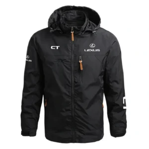 Lexus CT Performance Waterproof Outdoor Jacket Detachable Hood Windbreaker HTWOJLXCT - Lexus Jacket