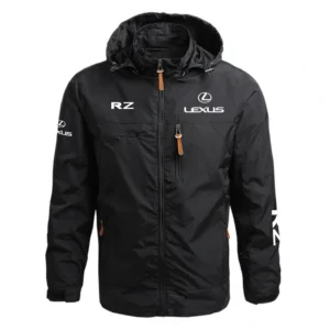 Lexus RZ Performance Waterproof Outdoor Jacket Detachable Hood Windbreaker HTWOJLXRZ - Lexus Jacket