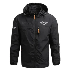 MINI Clubman Performance Waterproof Outdoor Jacket Detachable Hood Windbreaker HTWOJMINCLU - Mini Jacket