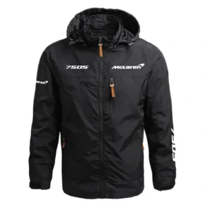 McLaren 750S Performance Waterproof Outdoor Jacket Detachable Hood Windbreaker HTWOJMcL75S - McLaren Jacket