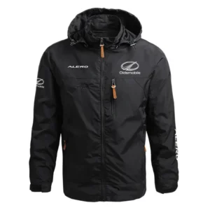 Oldsmobile Alero Performance Waterproof Outdoor Jacket Detachable Hood Windbreaker HTWOJOSALE - Oldsmobile Jacket