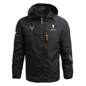1981 Pontiac Firebird Turbo TransAm Performance Waterproof Outdoor Jacket Detachable Hood Windbreaker HTWOJPIPFTT - Pontiac Jacket