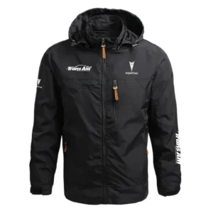 TransAm 2016 Performance Waterproof Outdoor Jacket Detachable Hood Windbreaker HTWOJPITA16 - Pontiac Jacket