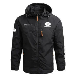 Polaris Sportsman Performance Waterproof Outdoor Jacket Detachable Hood Windbreaker HTWOJPLSPO - Polaris Jacket