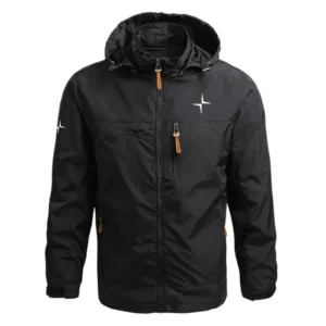 Polestar Exclusive Logo Performance Waterproof Outdoor Jacket Detachable Hood Windbreaker HTWOJPOZZ - Polestar Jacket