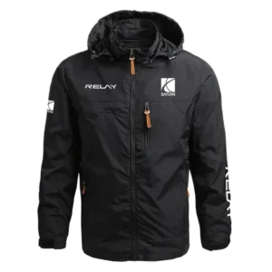Saturn Relay Performance Waterproof Outdoor Jacket Detachable Hood Windbreaker HTWOJSRREL - Saturn Jacket